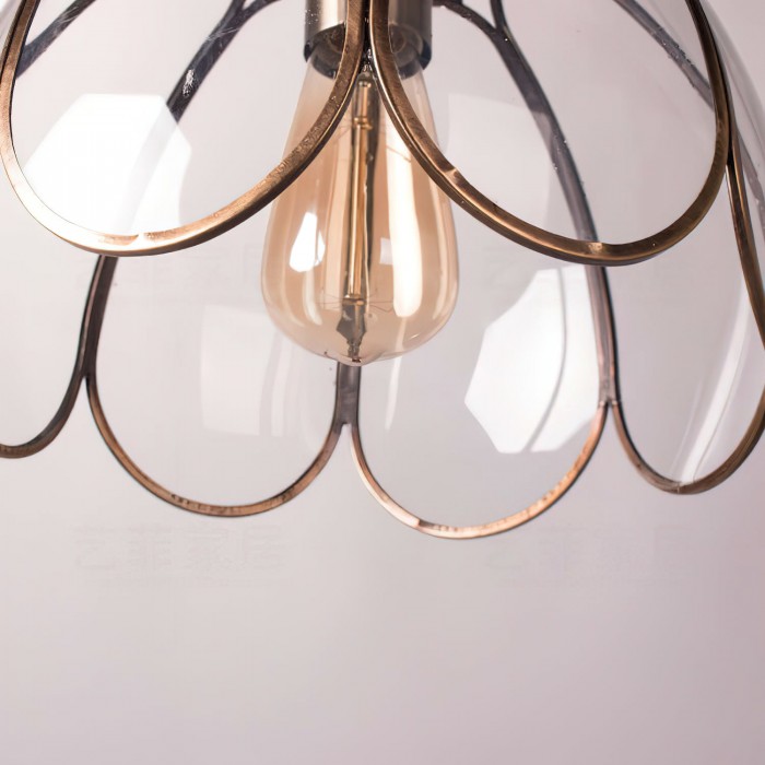 Lampa wisząca Retro Lotus HL3135