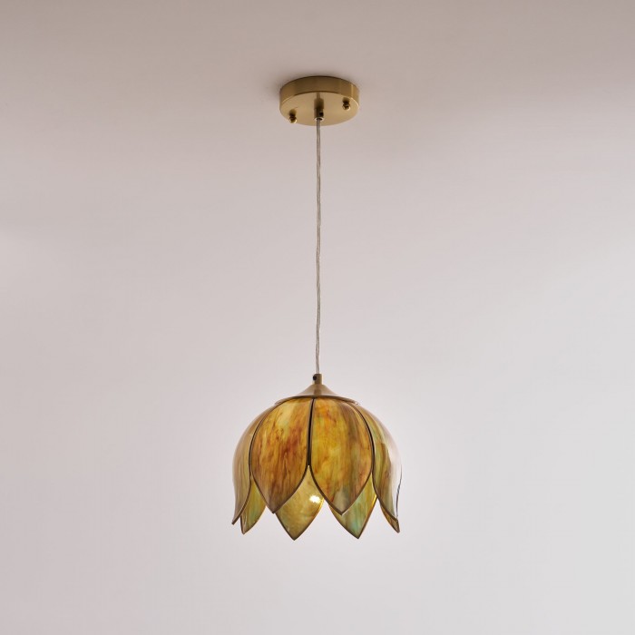Lampa wisząca Retro Lotus HL3135