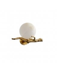 Retro-Wandleuchte „Twigs Alabaster“ HL2988