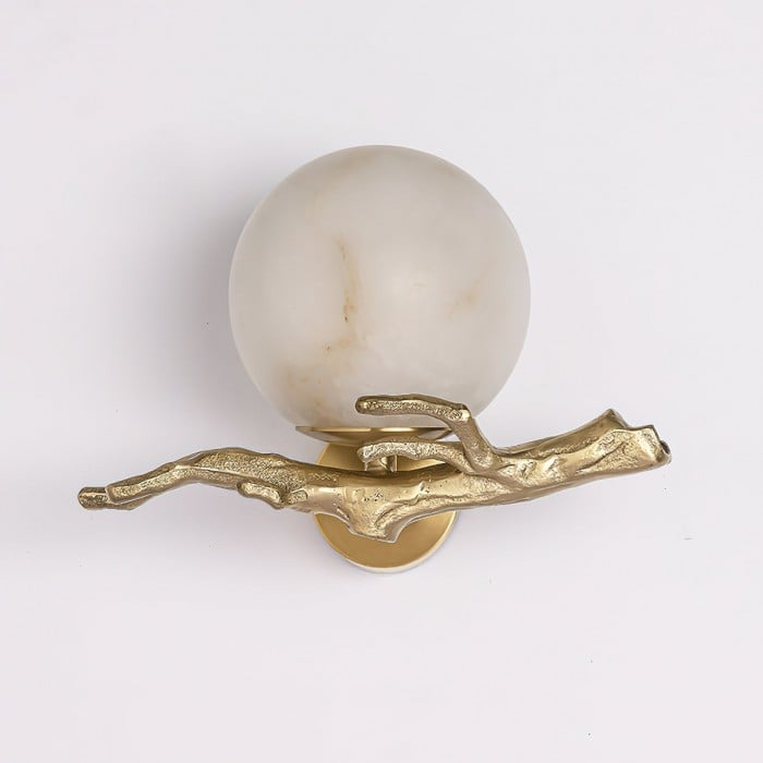 Retro Twigs Alabaster Vägglampa HL2988