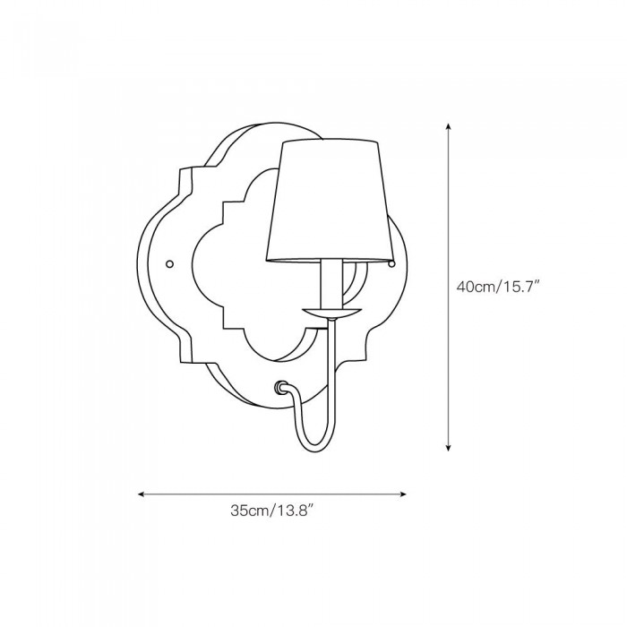 Rheam wandlamp HL3098