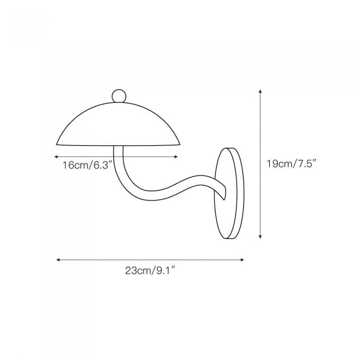 Ripple wandlamp HL3151