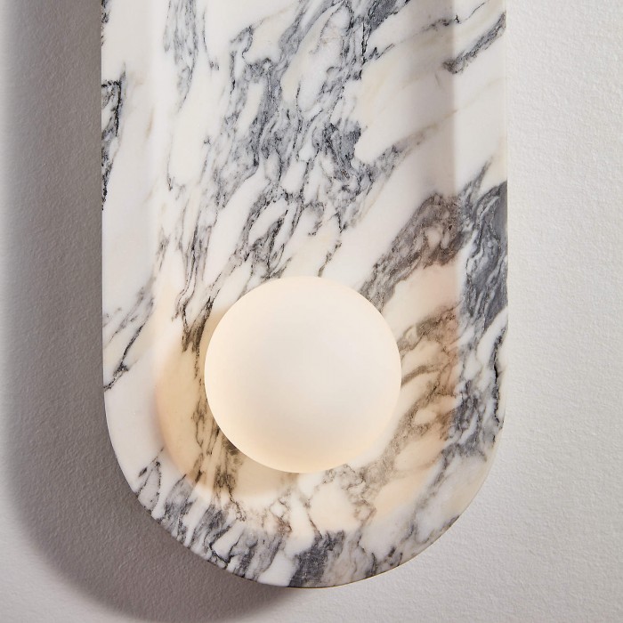 Roxane marmeren wandlamp HL3207