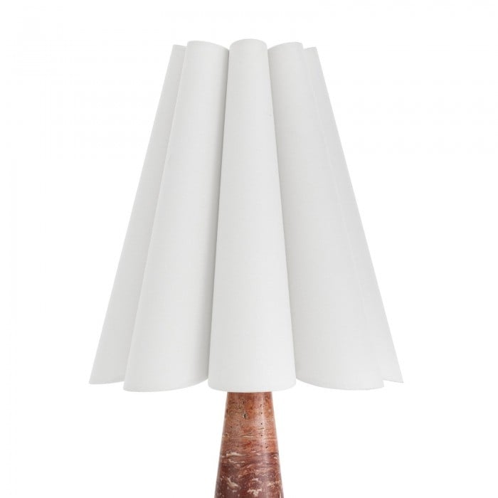 Shadon Marmor Plisserad Bordlampa HL3233