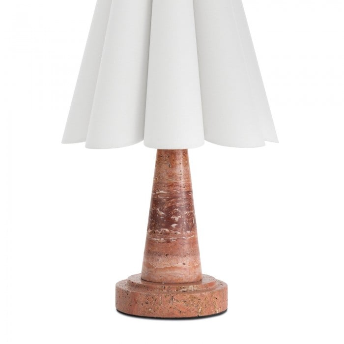 Shadon Marmor Plisserad Bordlampa HL3233