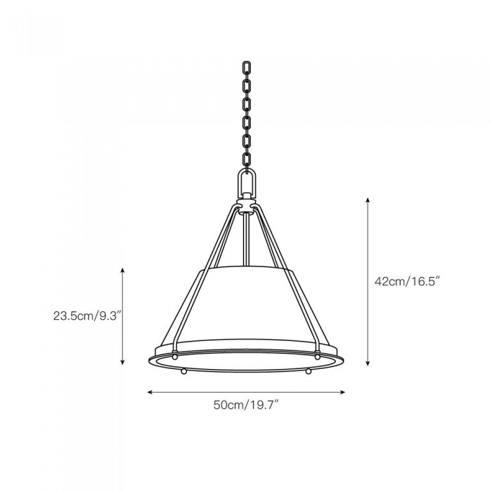 Shelton Pendant Light HL3090