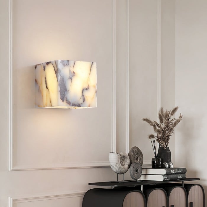 Applique murale carrée en marbre HL3178