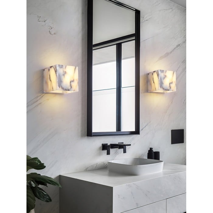 Applique murale carrée en marbre HL3178
