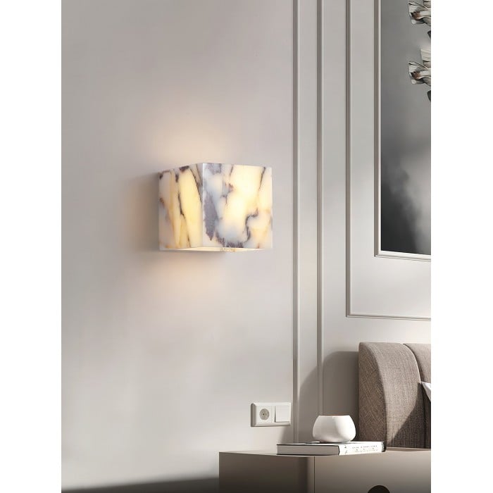 Applique murale carrée en marbre HL3178