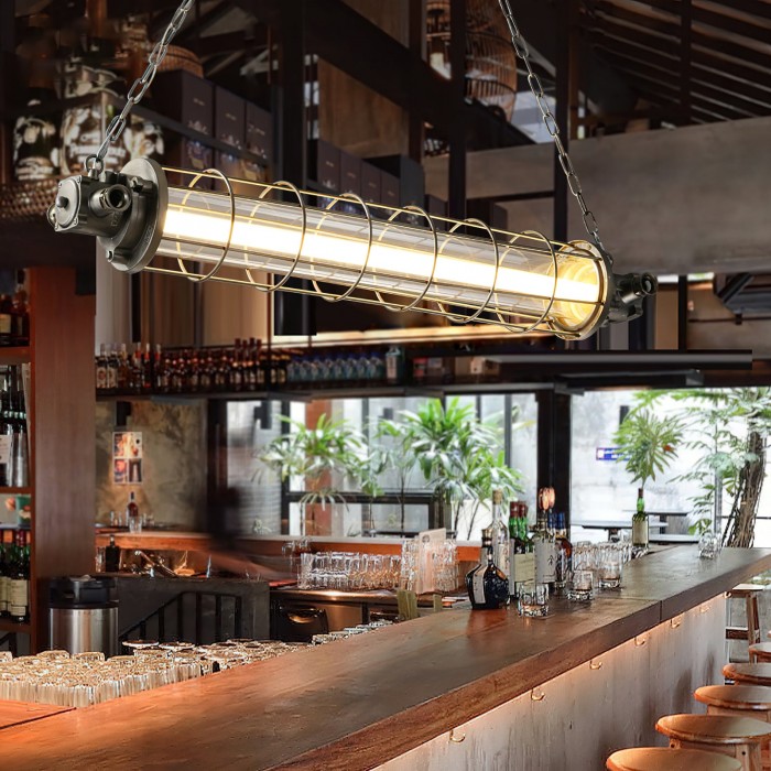 Strasbourg Tube Pendant Lamp HL3190