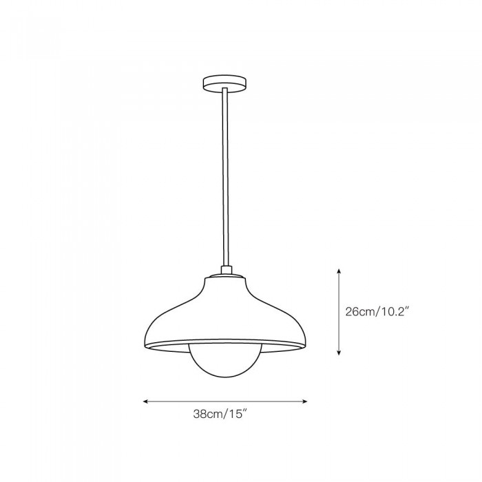 Lámpara colgante Surfside HL3104