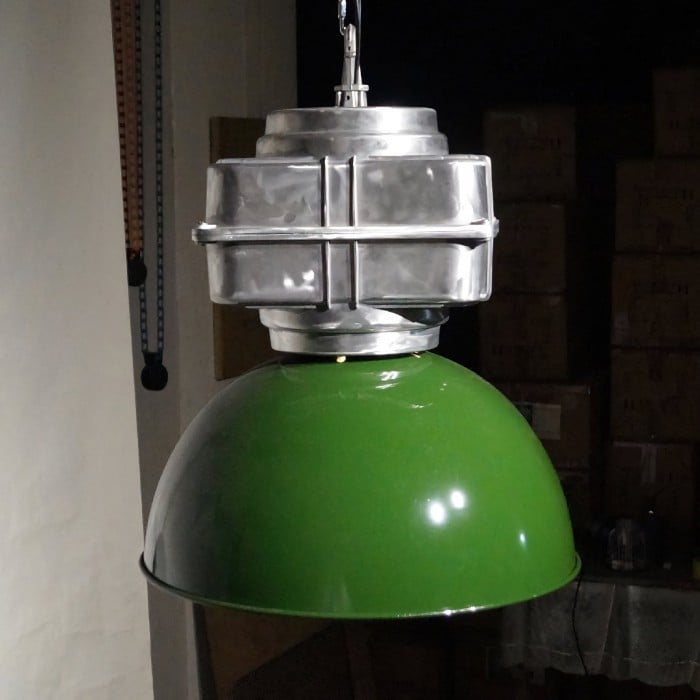 Zielona lampa wisząca Thorlux HL3018