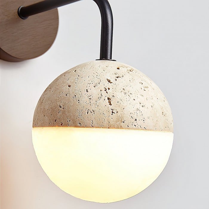 Lámpara de pared Tia Travertine HL3215
