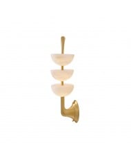 Lámpara de pared triple de alabastro HL3118