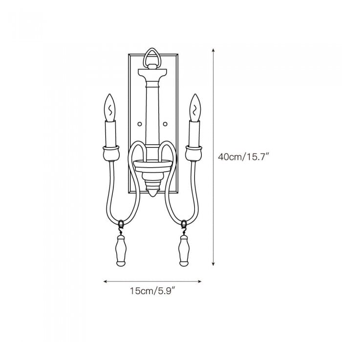 Zoe Wall Lamp HL3232