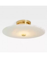 Aperture Travertine Ceiling Light HL3448
