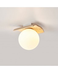 Woven Lantern Boho Radiance Rattan Ceiling Light HL3399