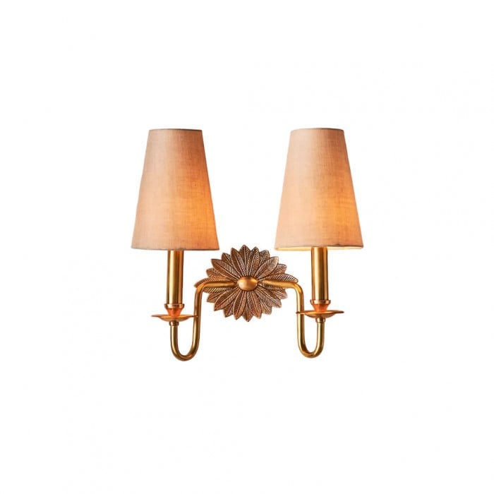 Demeter dubbele wandlamp HL3147