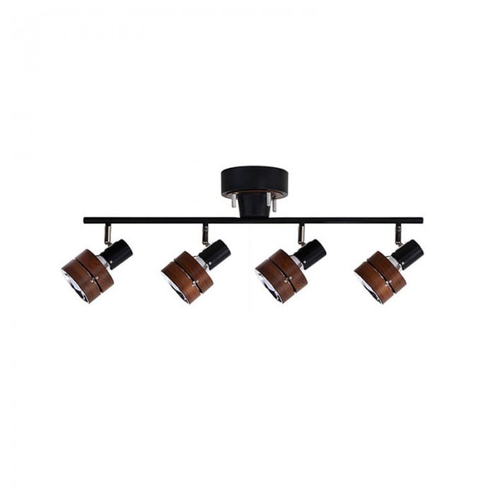Nordic Cylindrical 4-Light Spotlight HL2968