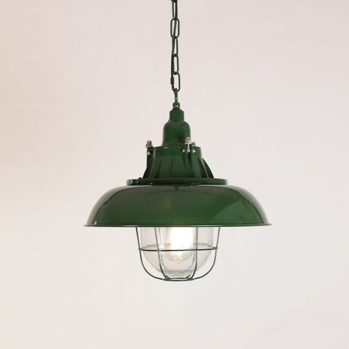Zielona lampa wisząca Thorlux HL3018