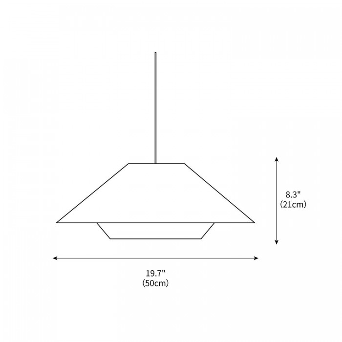 Aloha Sand Suspension Pendant Light HL3447
