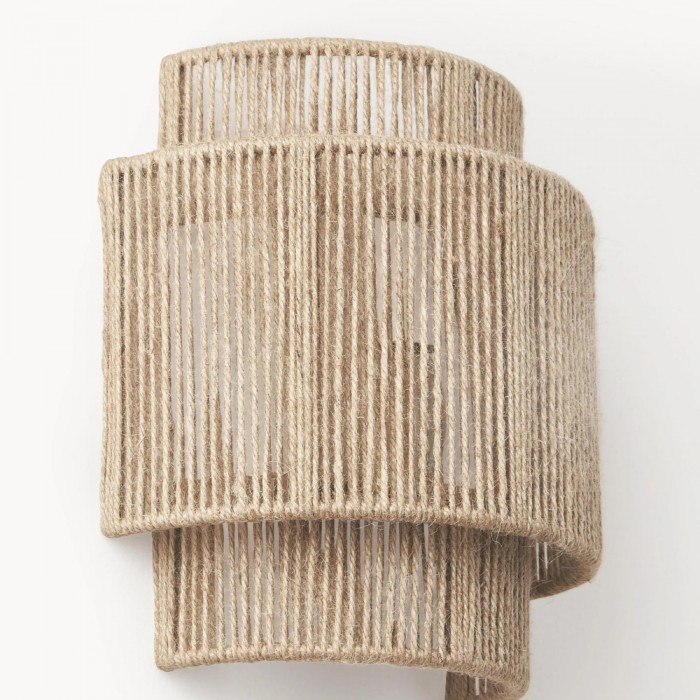 Bohemian Vintage Hand Woven LED Wall Light HL3347