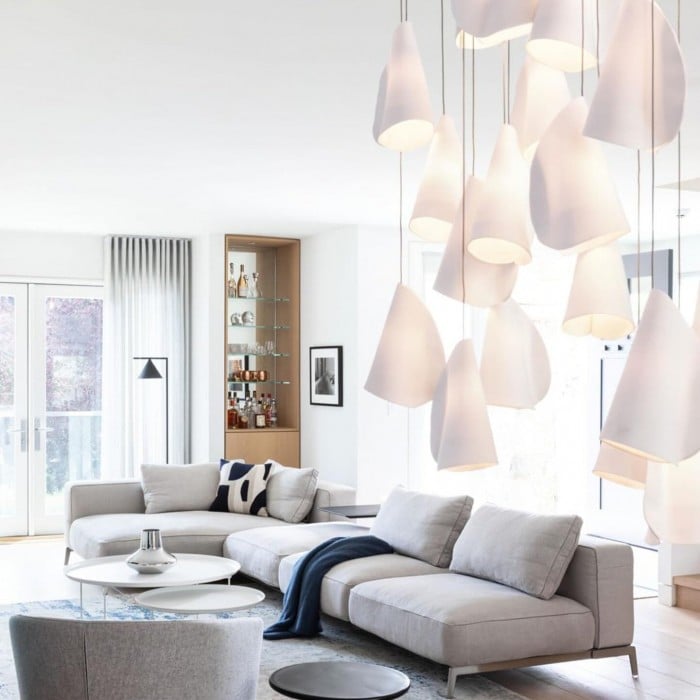 Boki Scandinavian Porcelain Pendant Light HL3499