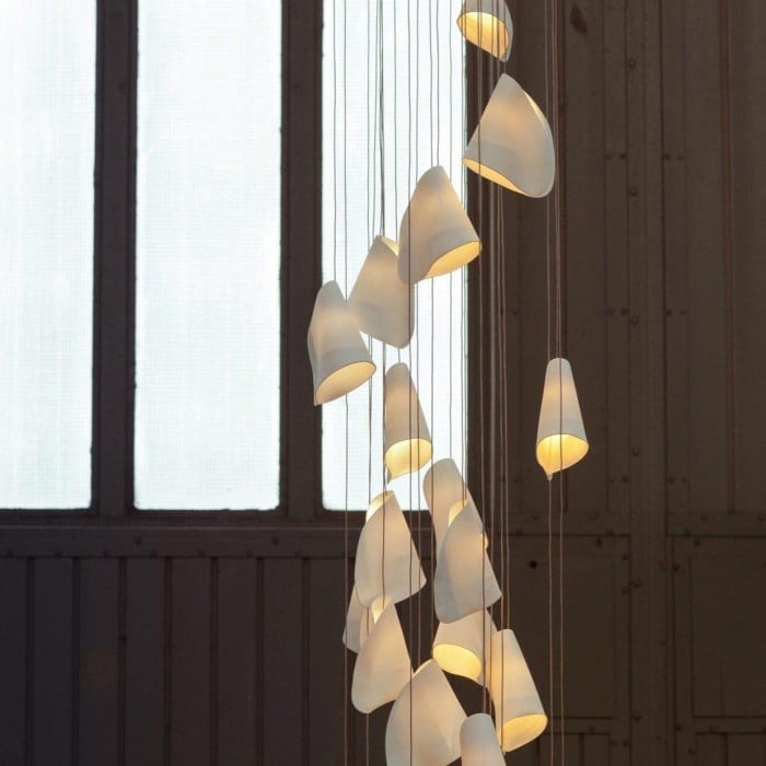Boki Scandinavian Porcelain Pendant Light HL3499