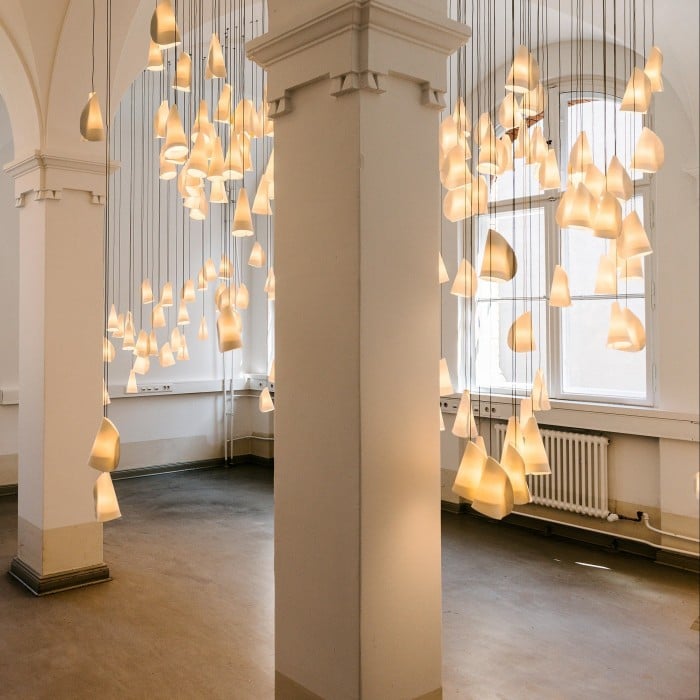 Boki Scandinavian Porcelain Pendant Light HL3499