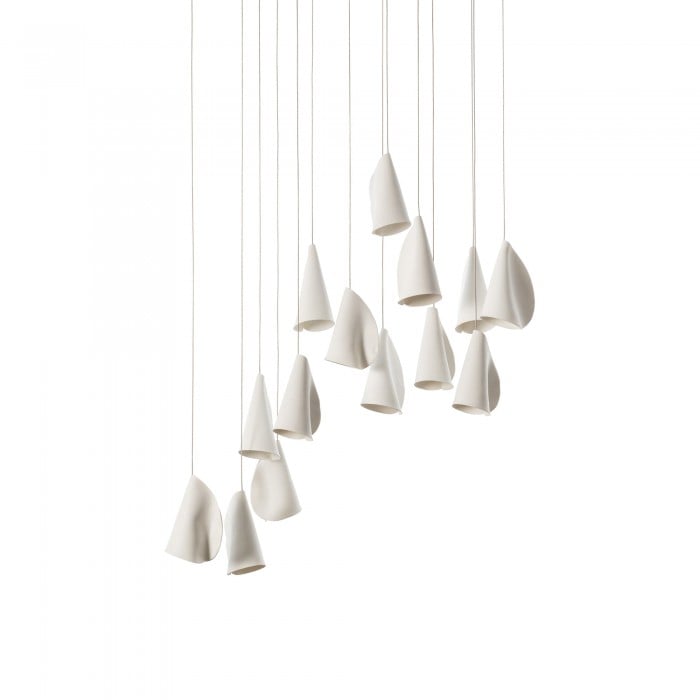 Boki Scandinavian Porcelain Pendant Light HL3499