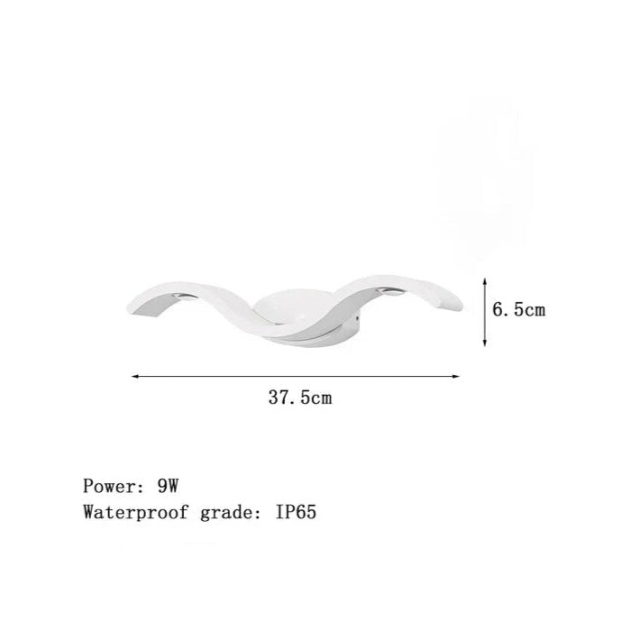 Applique da esterno moderna Illuminaire IP65 impermeabile HL3327