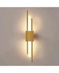 LuminArt - Stijlvolle zwart/gouden LED-lamp HL3319