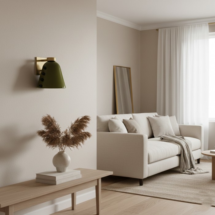 Makki Moderne Keramische Minimalistische Wandlamp HL3520