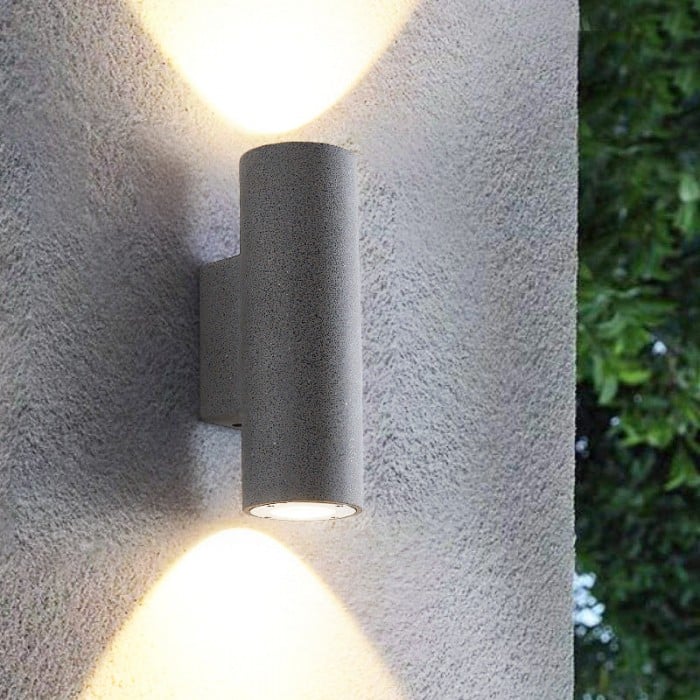 Midnight Glow Minimalistische Cement Binnen/Buiten Wandlamp HL3330