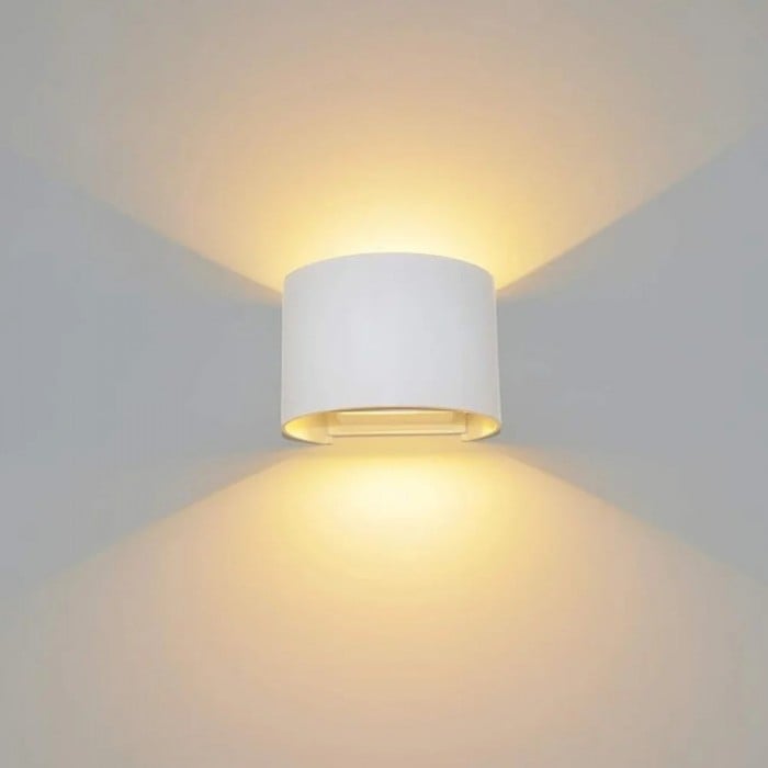 Minimalistische kubusvormige aluminium moderne LED-wandlamp HL3339