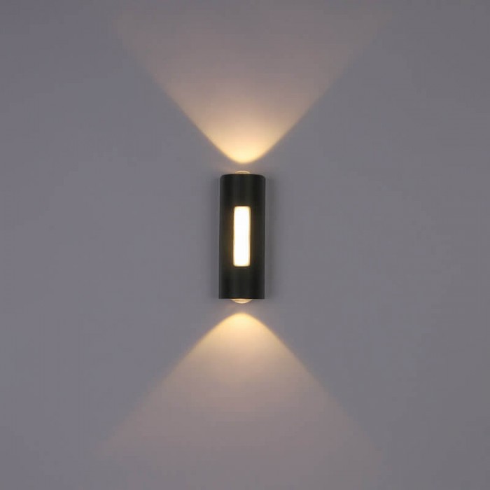 Aplique de pared exterior LED moderno con clasificación IP65 y resistente al agua (HL3325)