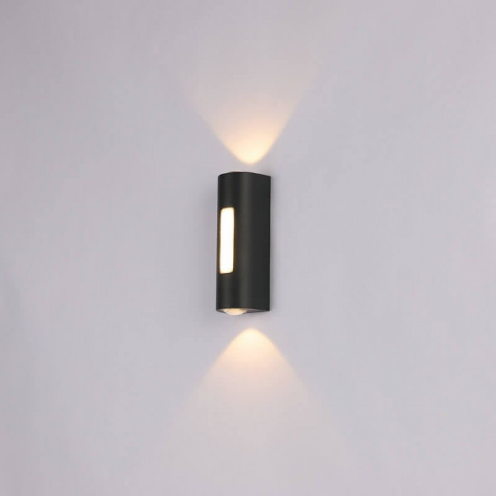 Aplique de pared exterior LED moderno con clasificación IP65 y resistente al agua (HL3325)