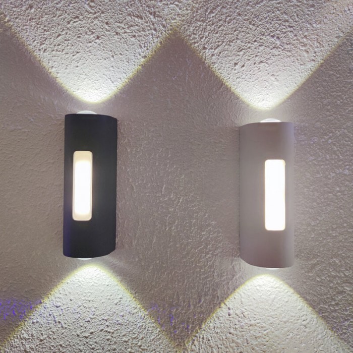 Aplique de pared exterior LED moderno con clasificación IP65 y resistente al agua (HL3325)