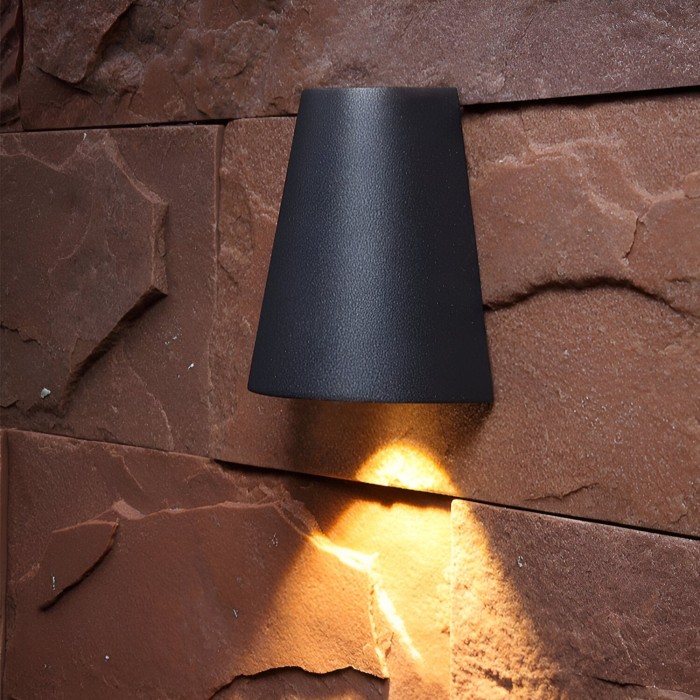 Nordic Aluminium IP65 Wodoodporna lampa ścienna zewnętrzna HL3493