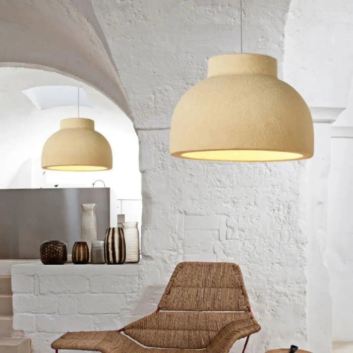Suspension minimaliste en polystyrène Nordic Bowl HL3382