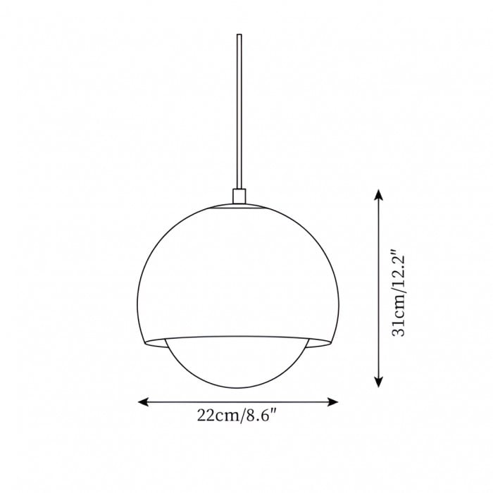 Suspension Nordic Lipko Bauhaus HL3494