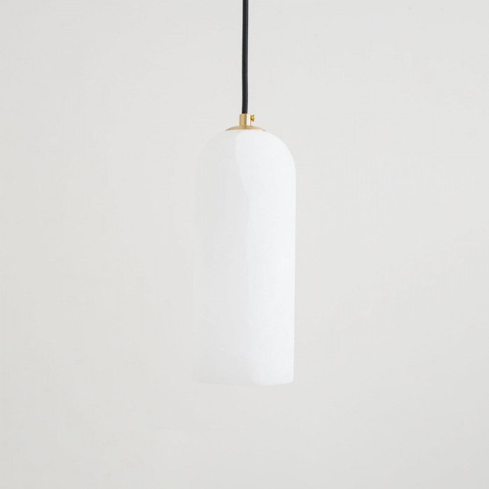 Nordisk modern Monty-pendellampa i alabaster HL3441