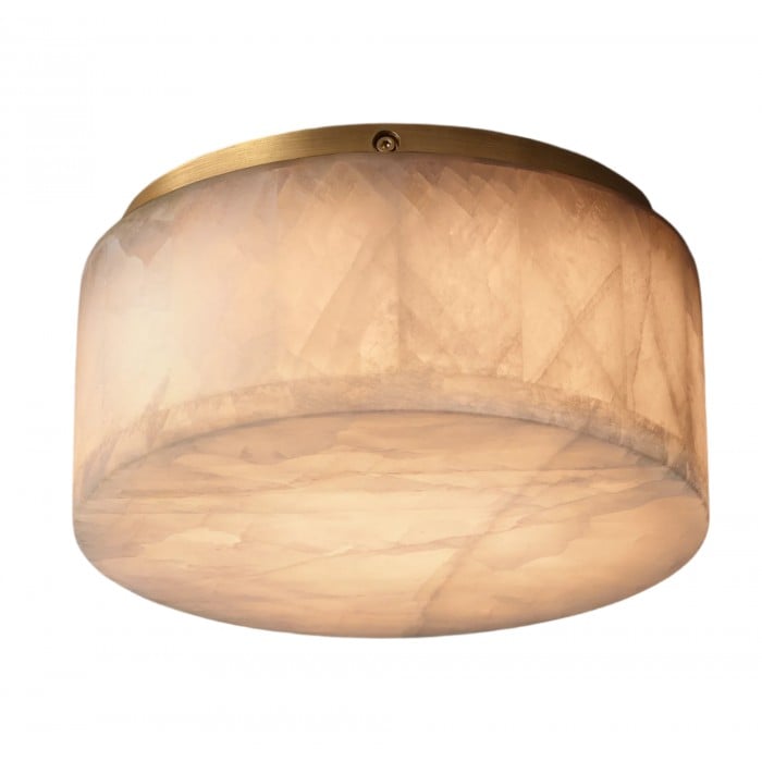 Rivage Alabaster Minimalist Ceiling Light HL3501