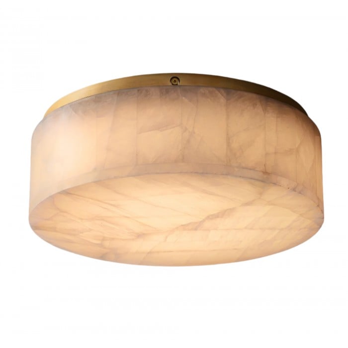 Rivage Alabaster Minimalist Ceiling Light HL3501
