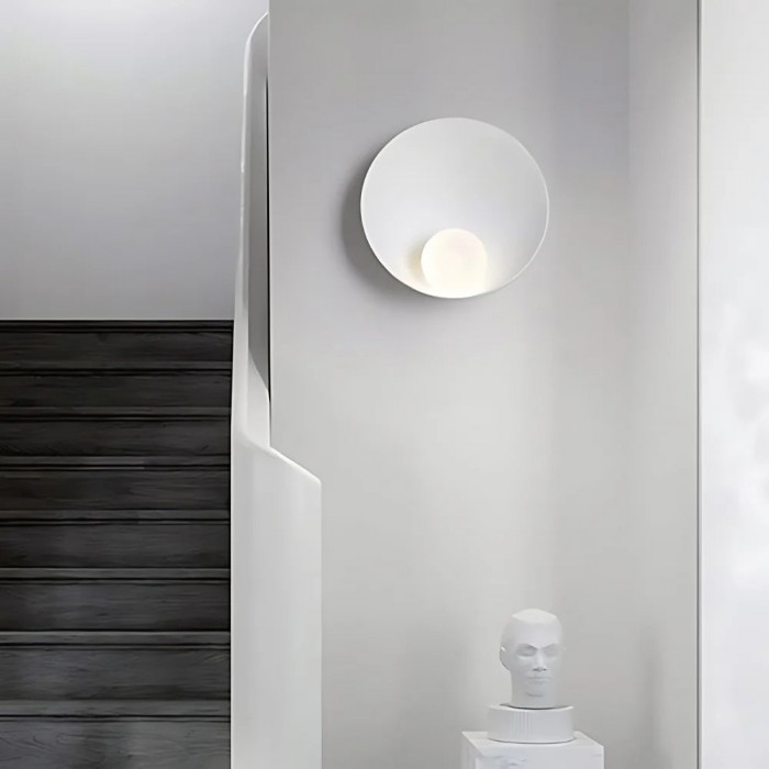 Serenity Modern Resin Japandi Metal Wall Lamp HL3346