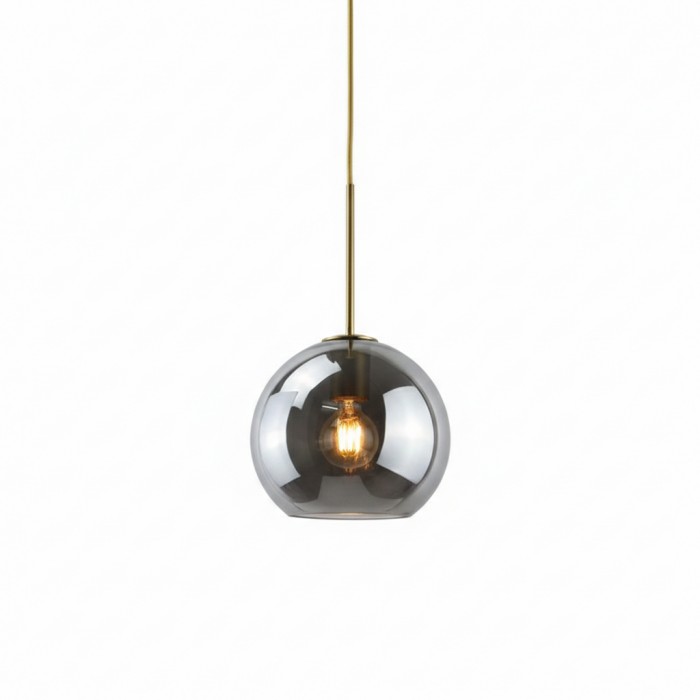 Solara Nordic bolvormige glazen hanglamp HL3496