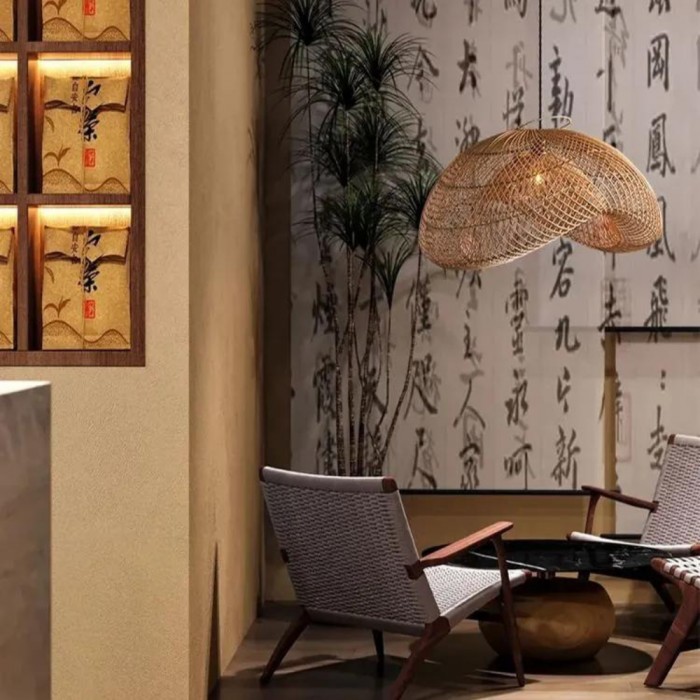 Die verführerische Rattan-Essenz der Wabi-Sabi-Pendelleuchte HL3385