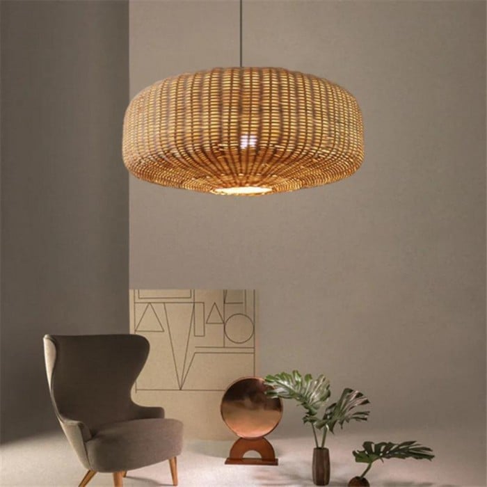 Lámpara de araña trenzada brillante HL3363