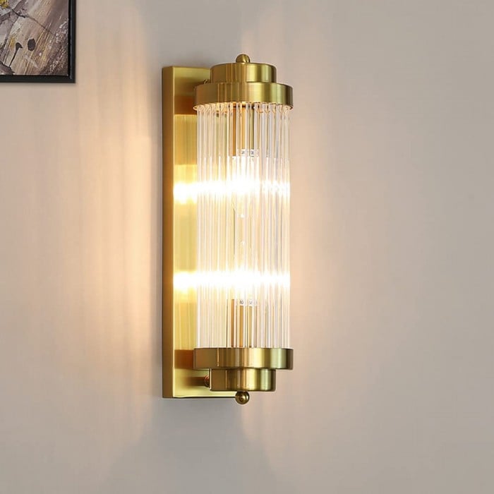The Offset Pillar Wall Light HL3345