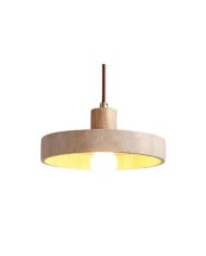 Star's Radiance taklampa i travertin HL3408